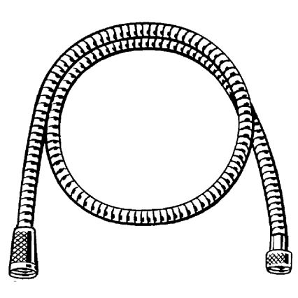 GROHE 22108000 - Dušivoolik VITALIOFLEX METAL LONG-LIFE 1500 mm kroom