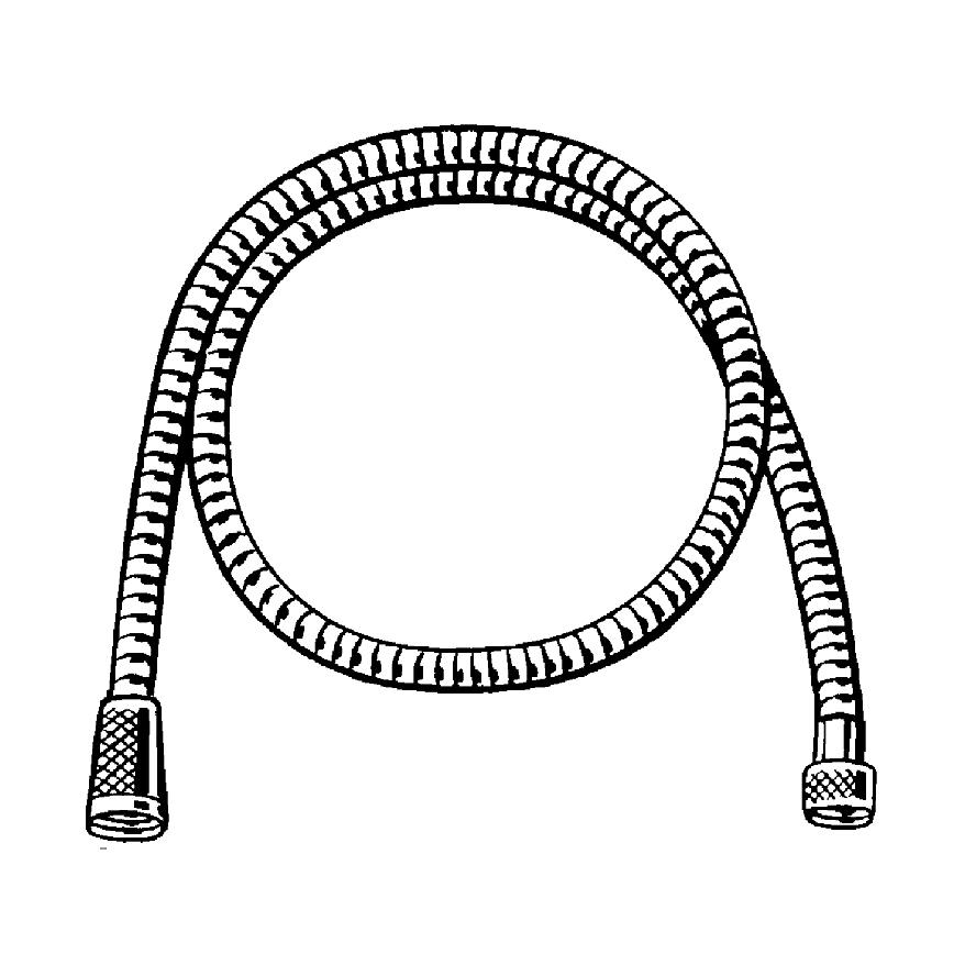 GROHE 22108000 - Dušivoolik VITALIOFLEX METAL LONG-LIFE 1500 mm kroom