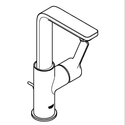 GROHE 23296001 - LINEARE valamusegisti, suurus L, läikiv kroom