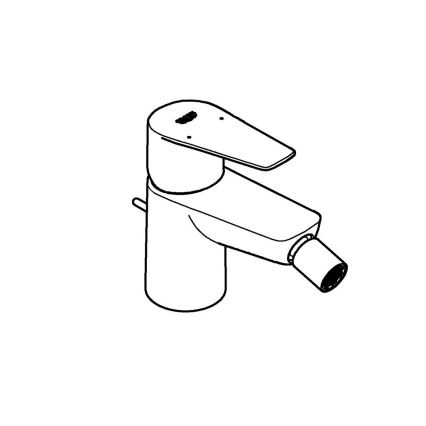 GROHE 23345001 - Bidee segisti START EDGE läikiv kroom