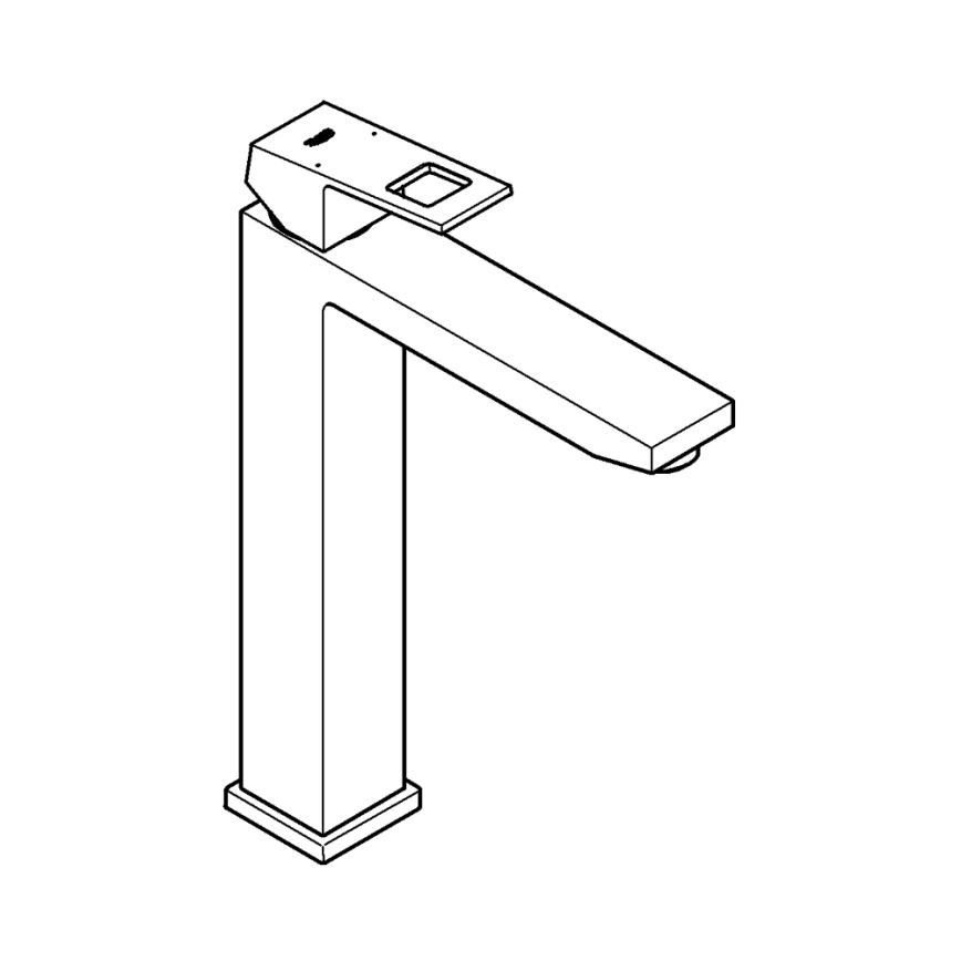 GROHE 23406AL0 - Valamusegisti EUROCUBE, XL-suurus, grafiit