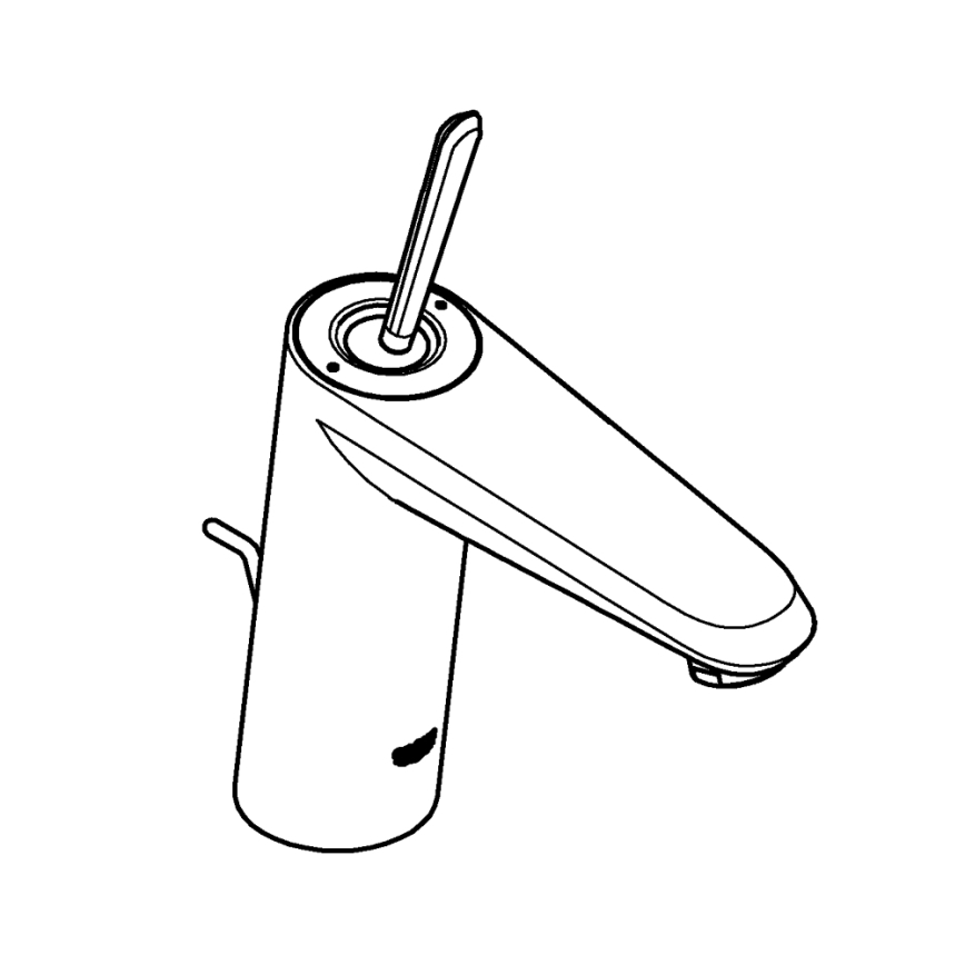 GROHE 23427000 - EURODISC JOY valamu segisti DN 15 suurus M läikiv kroom