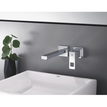 GROHE 23447000 - Valamu segisti EUROCUBE 231 mm läikiv kroom