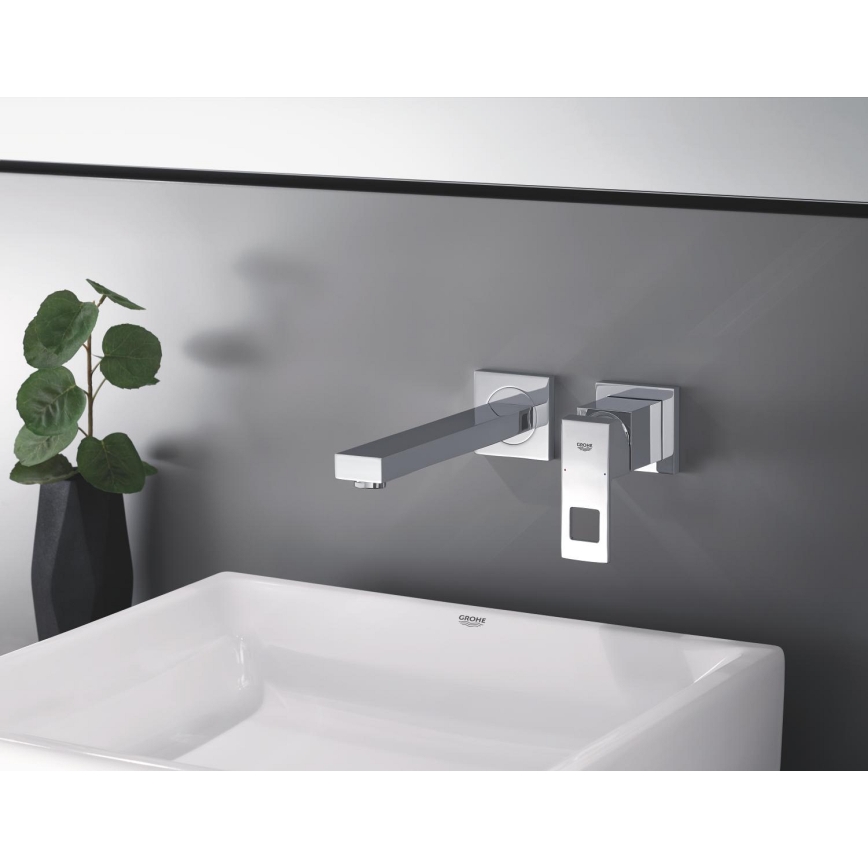 GROHE 23447000 - Valamu segisti EUROCUBE 231 mm läikiv kroom