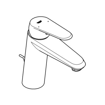 GROHE 23448002 - Valamusegisti EURODISC COSMOPOLITAN suurus M kroomitud