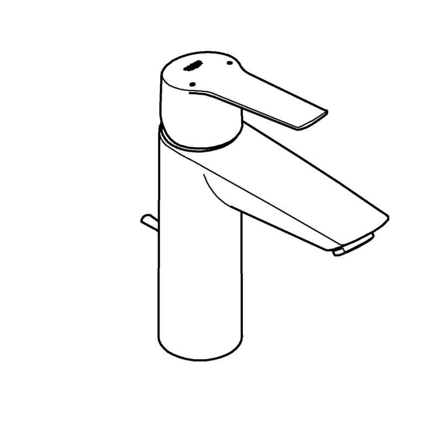 GROHE 23455002 - Valamusegisti START 2021 suurus M, läikiv kroom