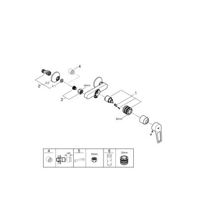 GROHE 23634001 - dušisegisti DN 15 läikiv kroom