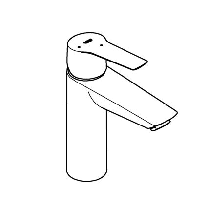 GROHE 237462432 - Valamu segisti START suurus M must