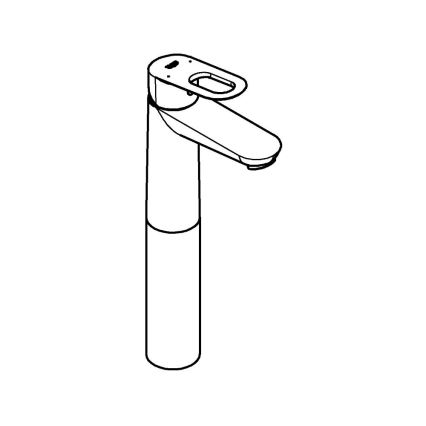 GROHE 23764000 - Valamu segisti BAULOOP DN 15, läikiv kroomviimistlus