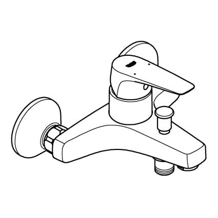 GROHE 23772000 - Vannisegisti START FLOW 150 mm läikiv kroom