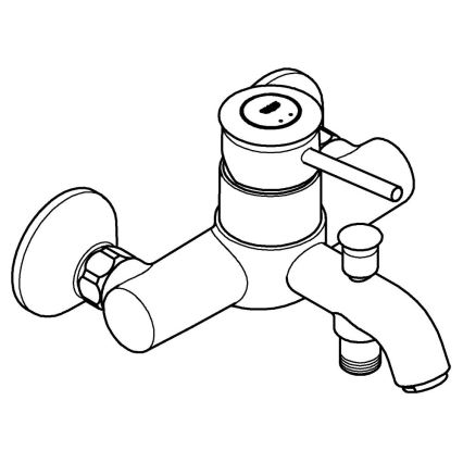 GROHE 23787000 - Vannisegisti START CLASSIC DN 15 läikiv kroom