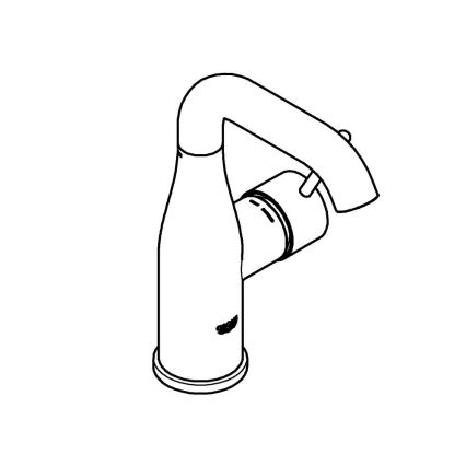 GROHE 23798001 - Valamu segisti ESSENCE DN 15, suurus M, läikiv kroom