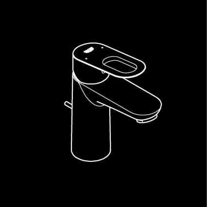 GROHE 23803000 - Valamusegisti EUROSMART, suurus S, läikiv kroom