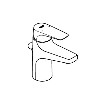 GROHE 23809000 - Valamusegisti START FLOW DN 15 läikiv kroom