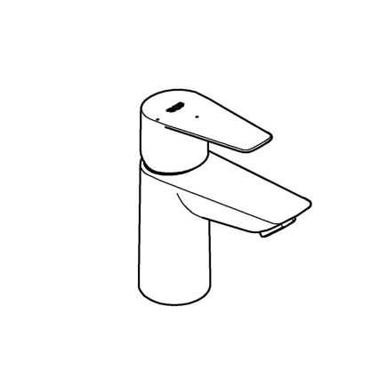 GROHE 23900001 - Valamusegisti START EDGE suurus S läikiv kroom