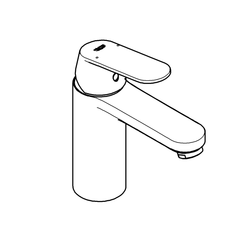 GROHE 23926000 - Valamusegisti DN 15, M-suurus, läikiv kroom