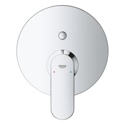 GROHE 24045000 - EUROSMART segisti kahe suunaga vahetajaga, läikiv kroom