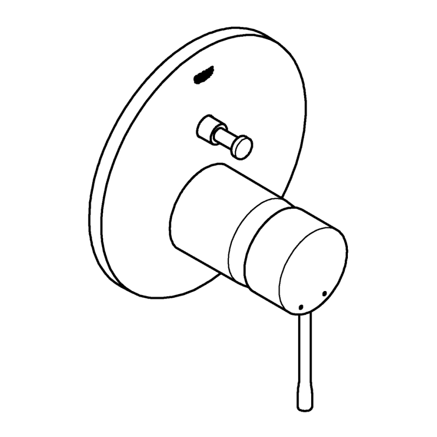 GROHE 24058A01 - ESSENCE valamusegisti, grafiit