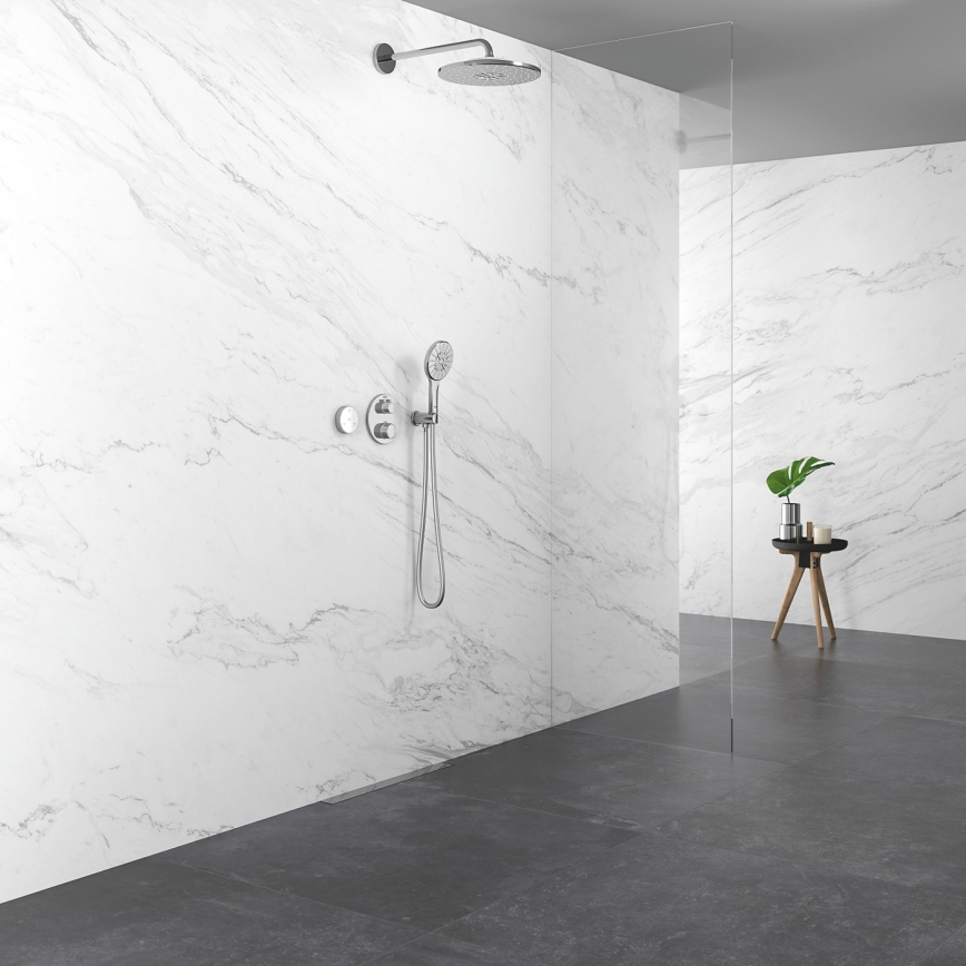 GROHE 24075000 - GROHTHERM termostaatiline dušisegisti, läikiv kroom