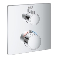 GROHE 24078000 - GROHTHERM termostaatne dušisegisti, läikiv kroom