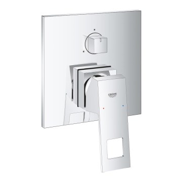 GROHE 24094000 - EUROCUBE segisti 3-tee suunajaga, läikiv kroom