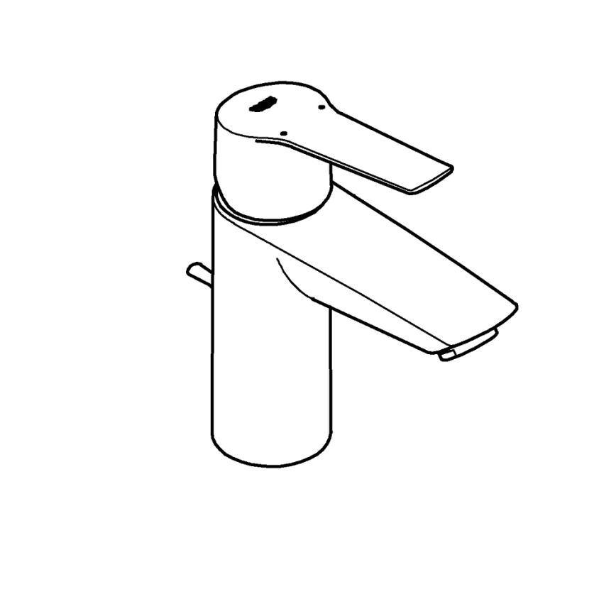 GROHE 24209002 - Valamusegisti START DN 15 läikiv kroom