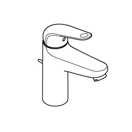 GROHE 24325001 - Valamu segisti SWIFT DN 15 suurus M läikiv kroom