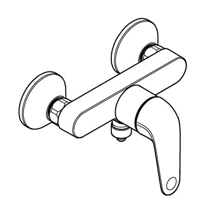 GROHE 24333001 - SWIFT dušisegisti DN 15, läikiv kroom