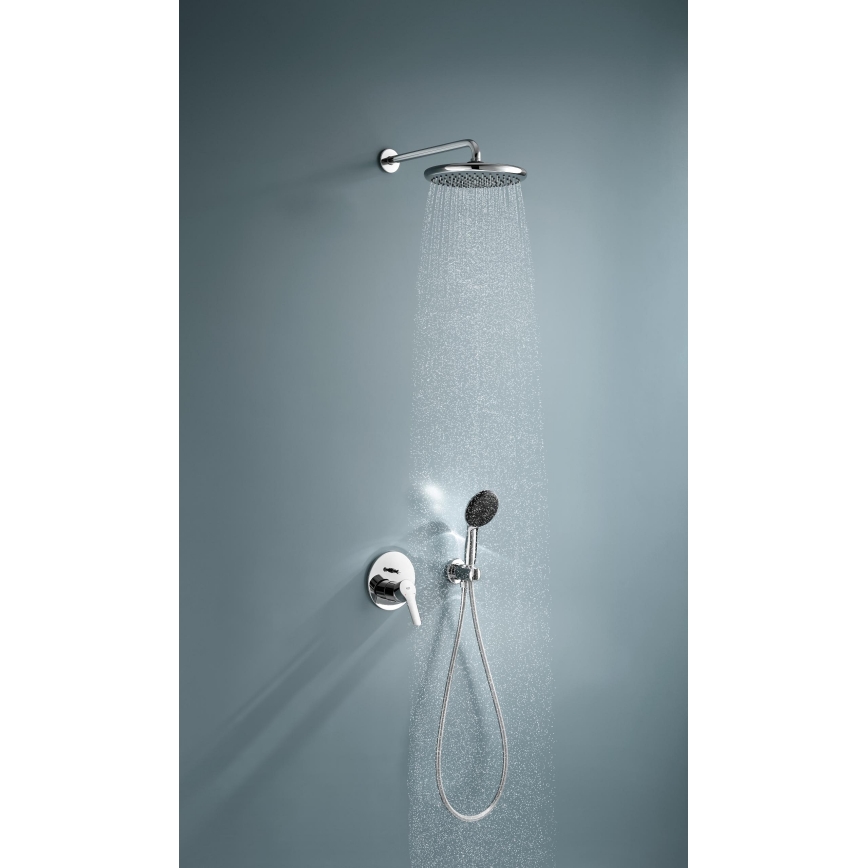 GROHE 25292000 - Seina sisse paigaldatav dušisüsteem START VITALIO START 250, kroomitud