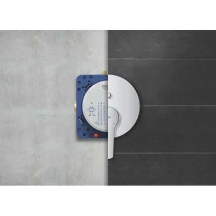 GROHE 25292000 - Seina sisse paigaldatav dušisüsteem START VITALIO START 250, kroomitud