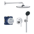 GROHE 25292000 - Seinasse paigaldatav dušisüsteem START VITALIO START 250 kroom