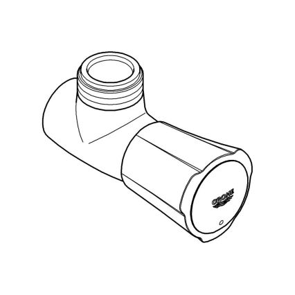 GROHE 26010001 - Dušiventil COSTA L, läikiv kroom