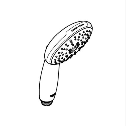 GROHE 26031001 - VITALIO START 110 käsidušš, O 110 mm, läikiv kroom