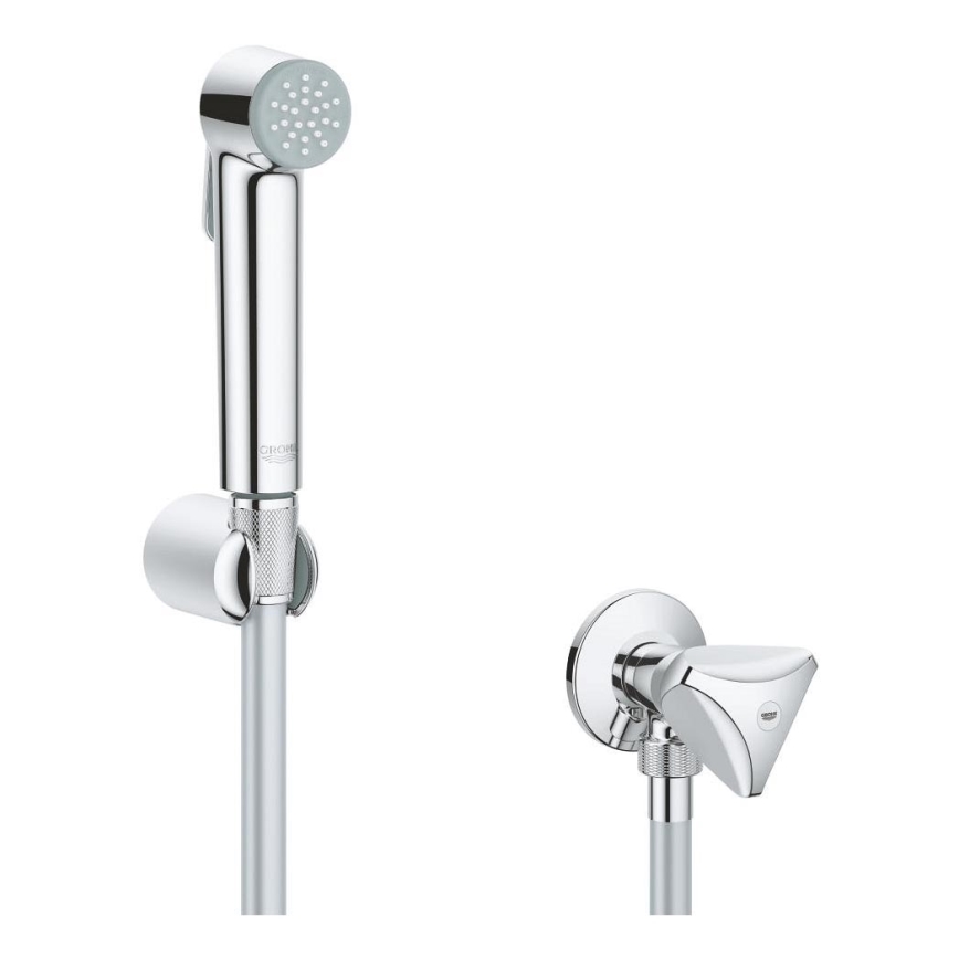 GROHE 26357000 - Seinakomplekt nurkklapiga, läikiv kroom