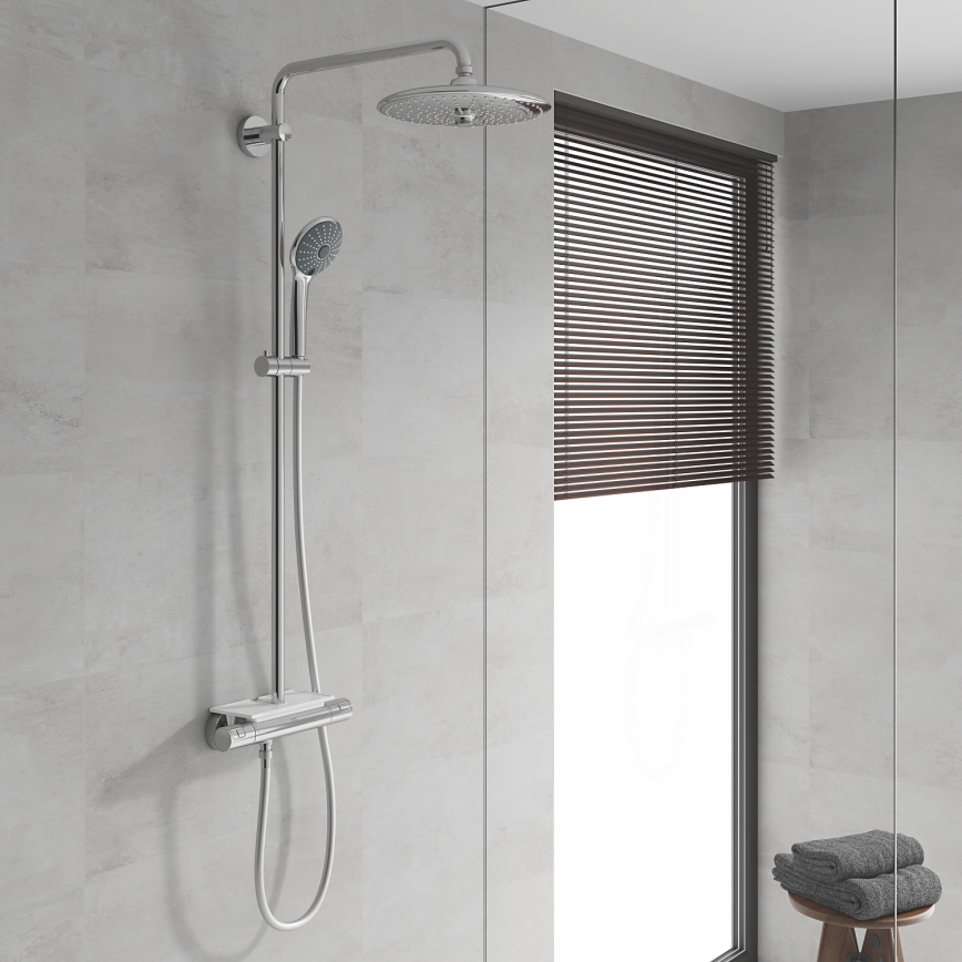 GROHE 26403001 - Dušisüsteem VITALIO JOY 260 450 mm läikiv kroom