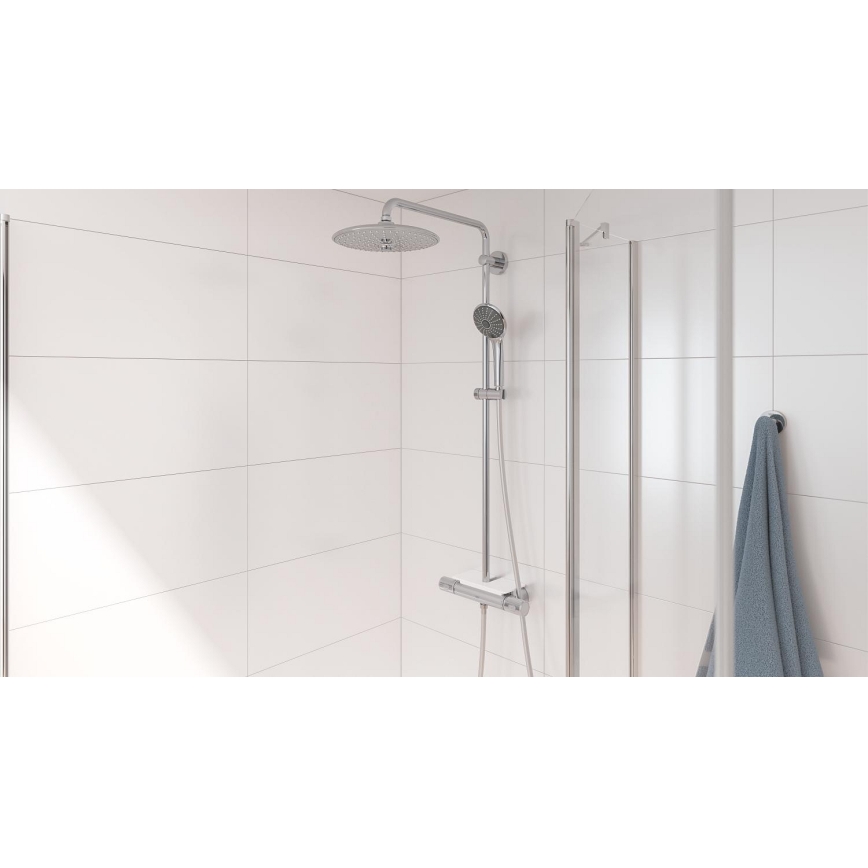 GROHE 26403002 - Dušisüsteem VITALIO JOY 260, 450 mm, läikiv kroomviimistlus