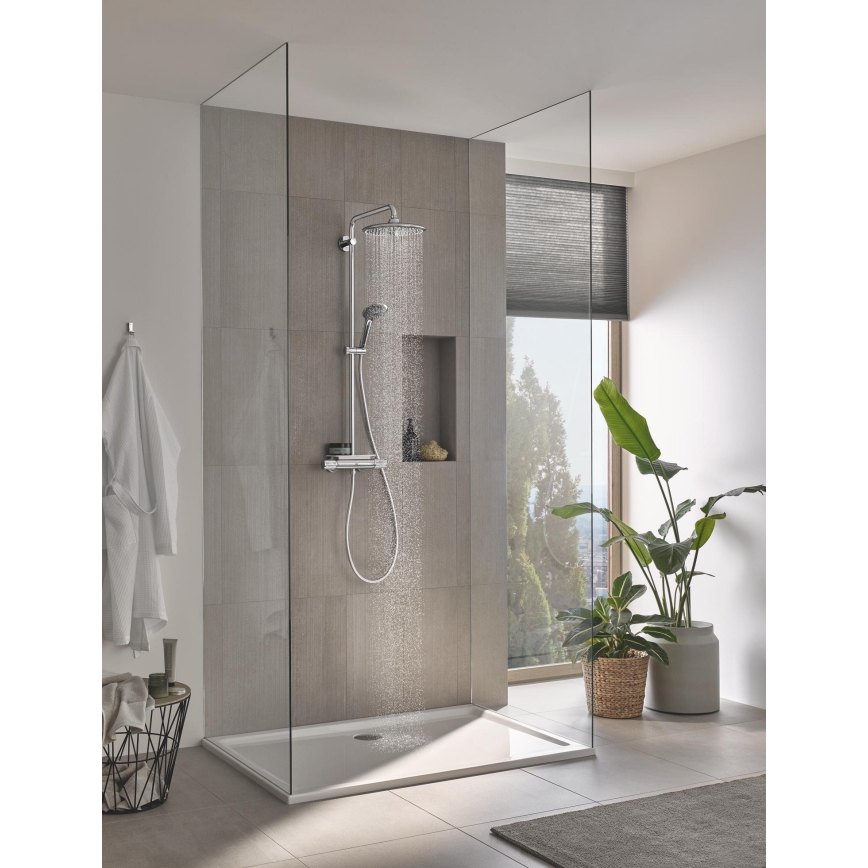 GROHE 26403002 - Dušisüsteem VITALIO JOY 260, 450 mm, läikiv kroomviimistlus
