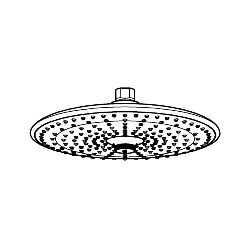 GROHE 26456000 - Dušipea EUPHORIA, Ø 260 mm, poleeritud kroomviimistlus