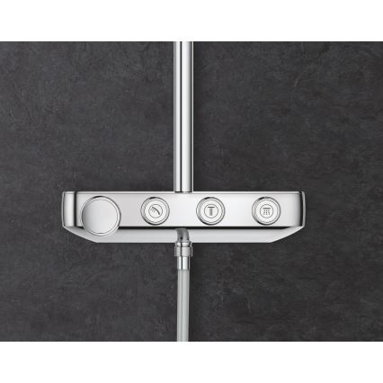 GROHE 26507000 - dušisüsteem EUPHORIA SMARTCONTROL 310 DUO, läikiv kroomviimistlus