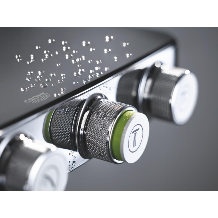 GROHE 26508000 - EUPHORIA SMARTCONTROL 310 CUBE dušisüsteem, läikiv kroom