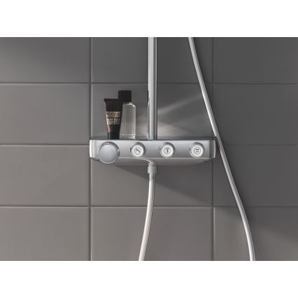GROHE 26508000 - EUPHORIA SMARTCONTROL 310 CUBE dušisüsteem, läikiv kroom