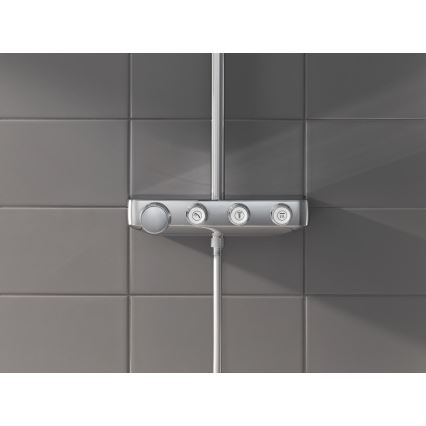 GROHE 26508000 - EUPHORIA SMARTCONTROL 310 CUBE dušisüsteem, läikiv kroom