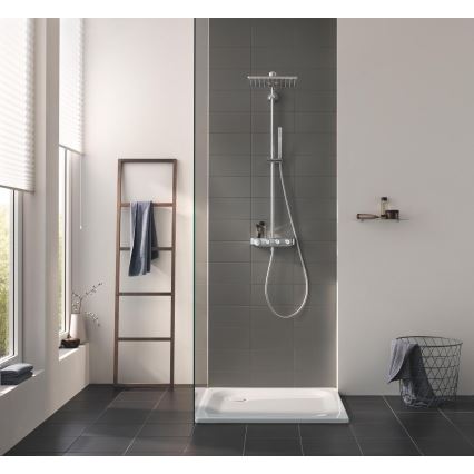 GROHE 26508000 - EUPHORIA SMARTCONTROL 310 CUBE dušisüsteem, läikiv kroom