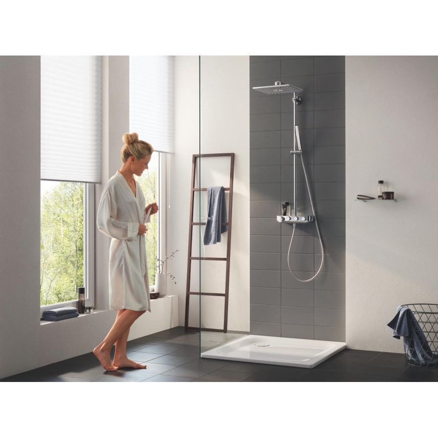 GROHE 26508000 - EUPHORIA SMARTCONTROL 310 CUBE dušisüsteem, läikiv kroom