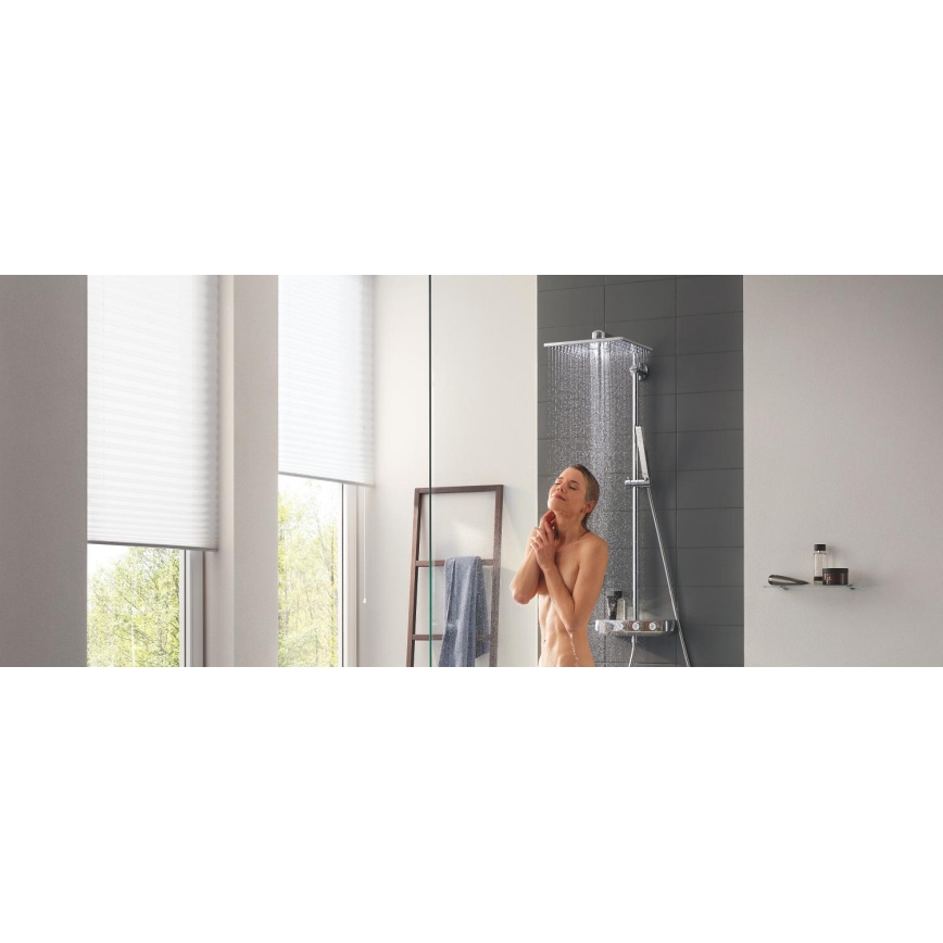 GROHE 26508000 - EUPHORIA SMARTCONTROL 310 CUBE dušisüsteem, läikiv kroom