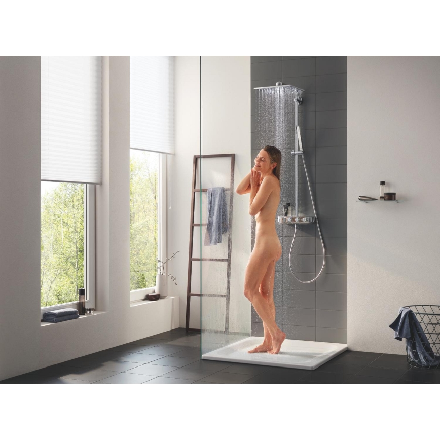 GROHE 26508000 - EUPHORIA SMARTCONTROL 310 CUBE dušisüsteem, läikiv kroom