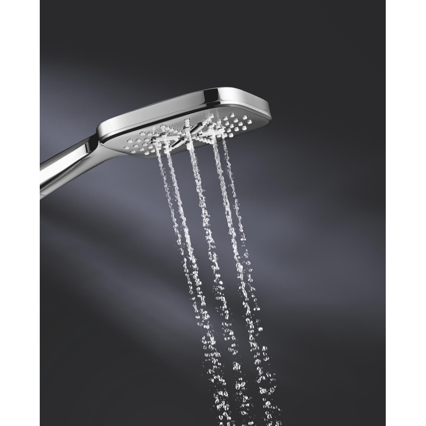 GROHE 26550000 - Käsidušš RAINSHOWER SMARTACTIVE 130 CUBE läikiv kroom