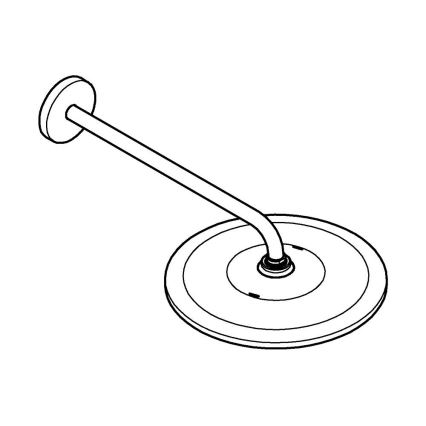 GROHE 26558000 - Komplekt peadušiga RAINSHOWER MONO 310, 422 mm, läikiv kroom
