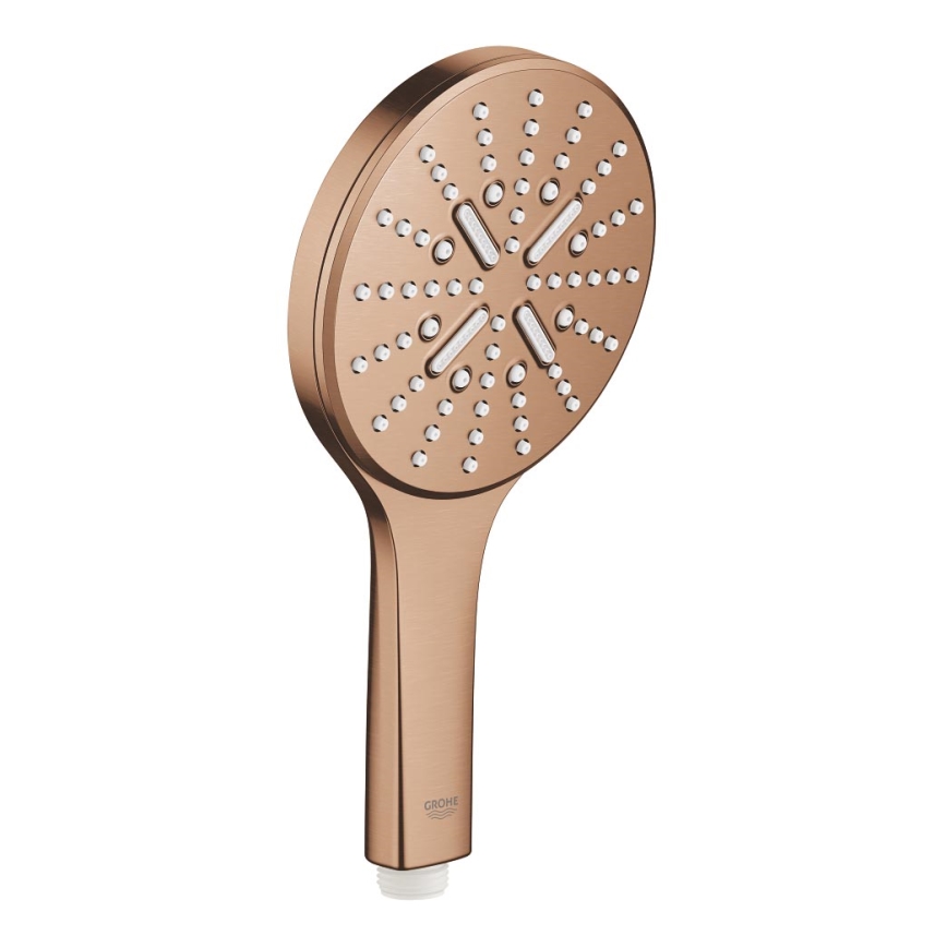 GROHE 26574DL0 - Käsidušš RAINSHOWER SMARTACTIVE 130 mm harjatud vaseviimistlusega