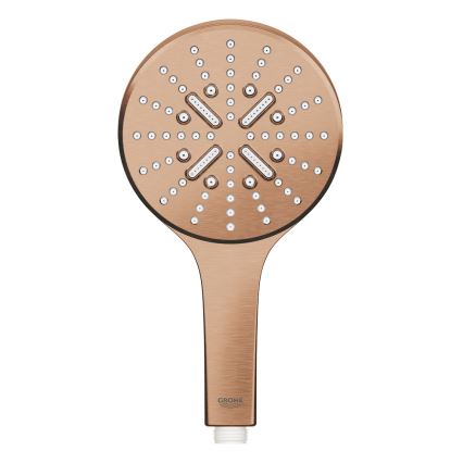 GROHE 26574DL0 - Käsidušš RAINSHOWER SMARTACTIVE 130 mm harjatud vaseviimistlusega